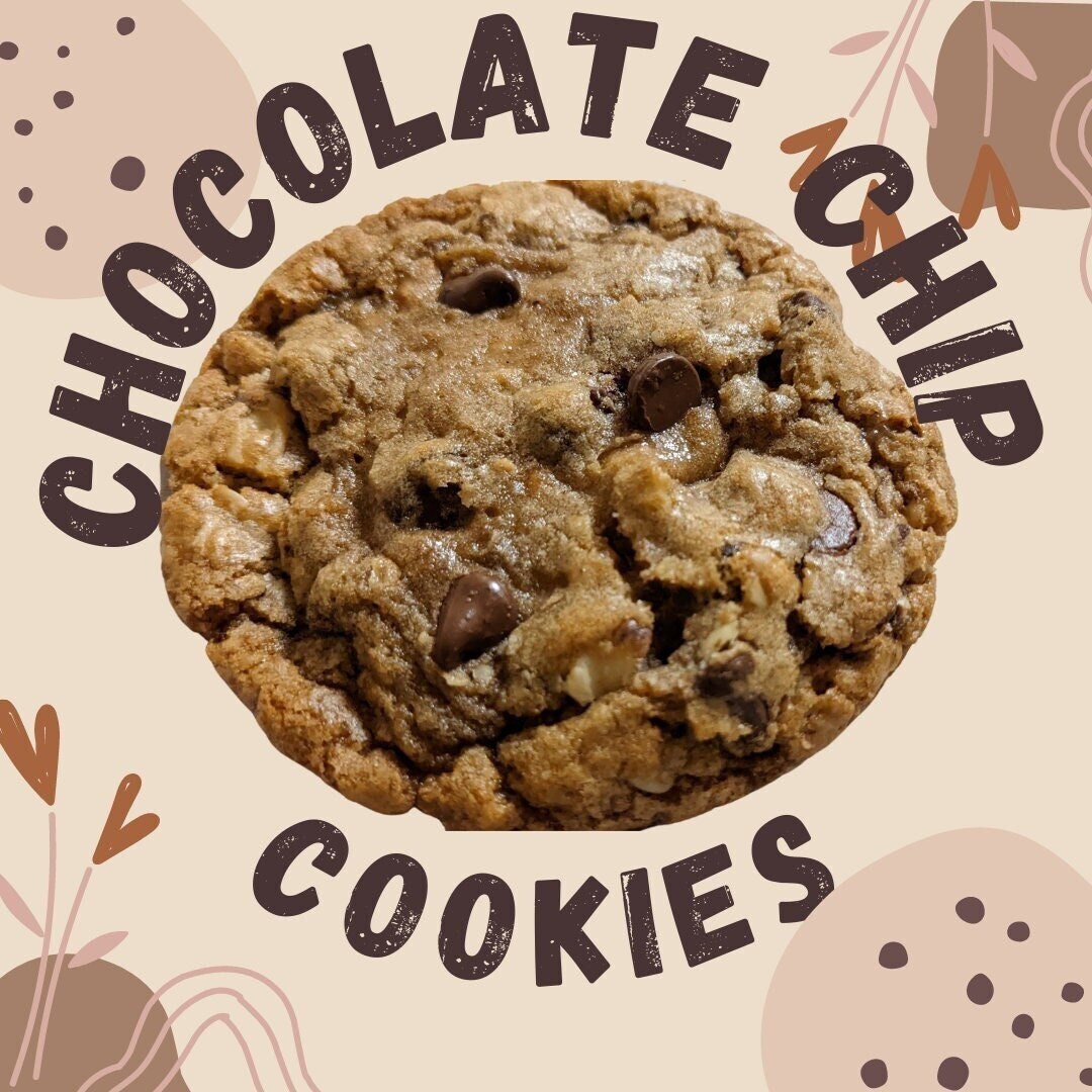 KRACK KOOKIE Chocolate Chip Etsy