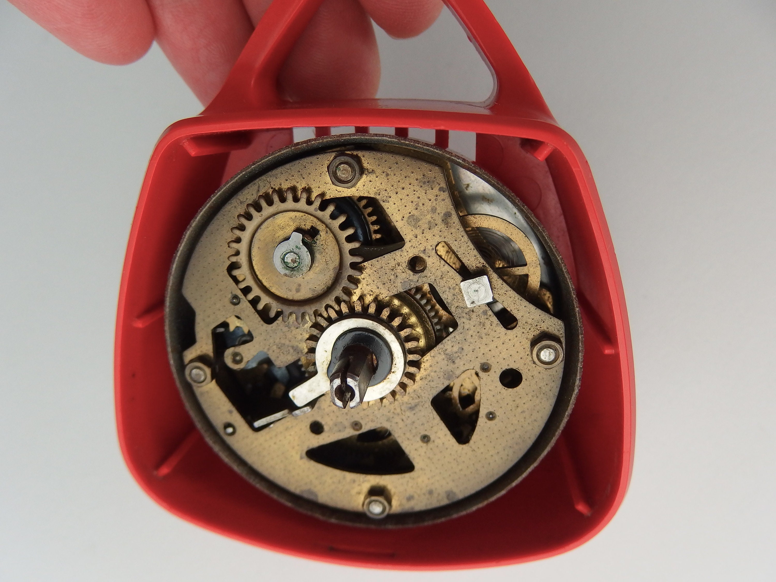 Vintage Peter Kitchen Timer // Red and Green // 160 Minutes Etsy