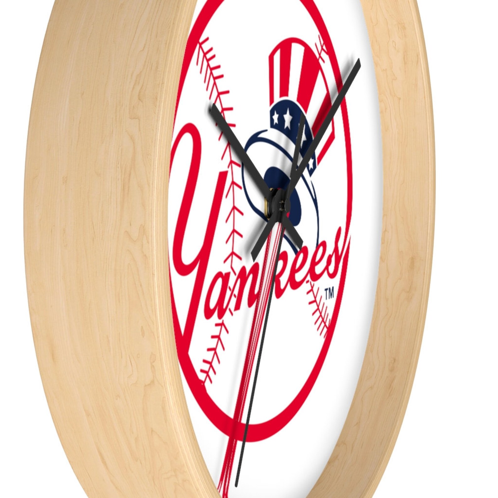 New York Yankees Mlb Wall clock Etsy
