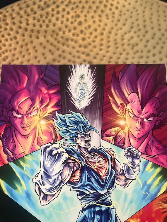 ベジットブルーフュージョン 14インチ×10.5インチ セミグロスポスター