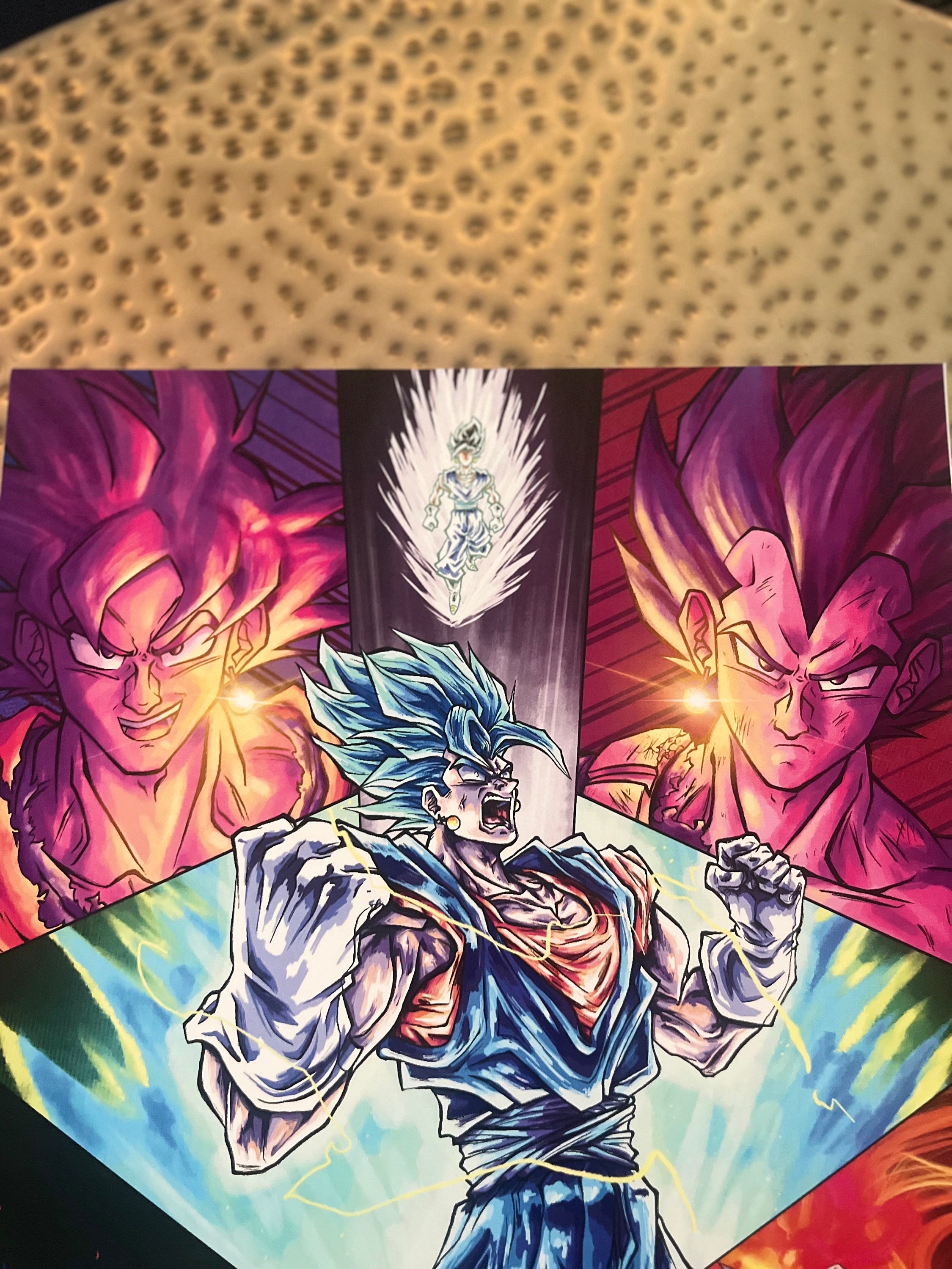 ベジットブルーフュージョン 14インチ×10.5インチ セミグロスポスター