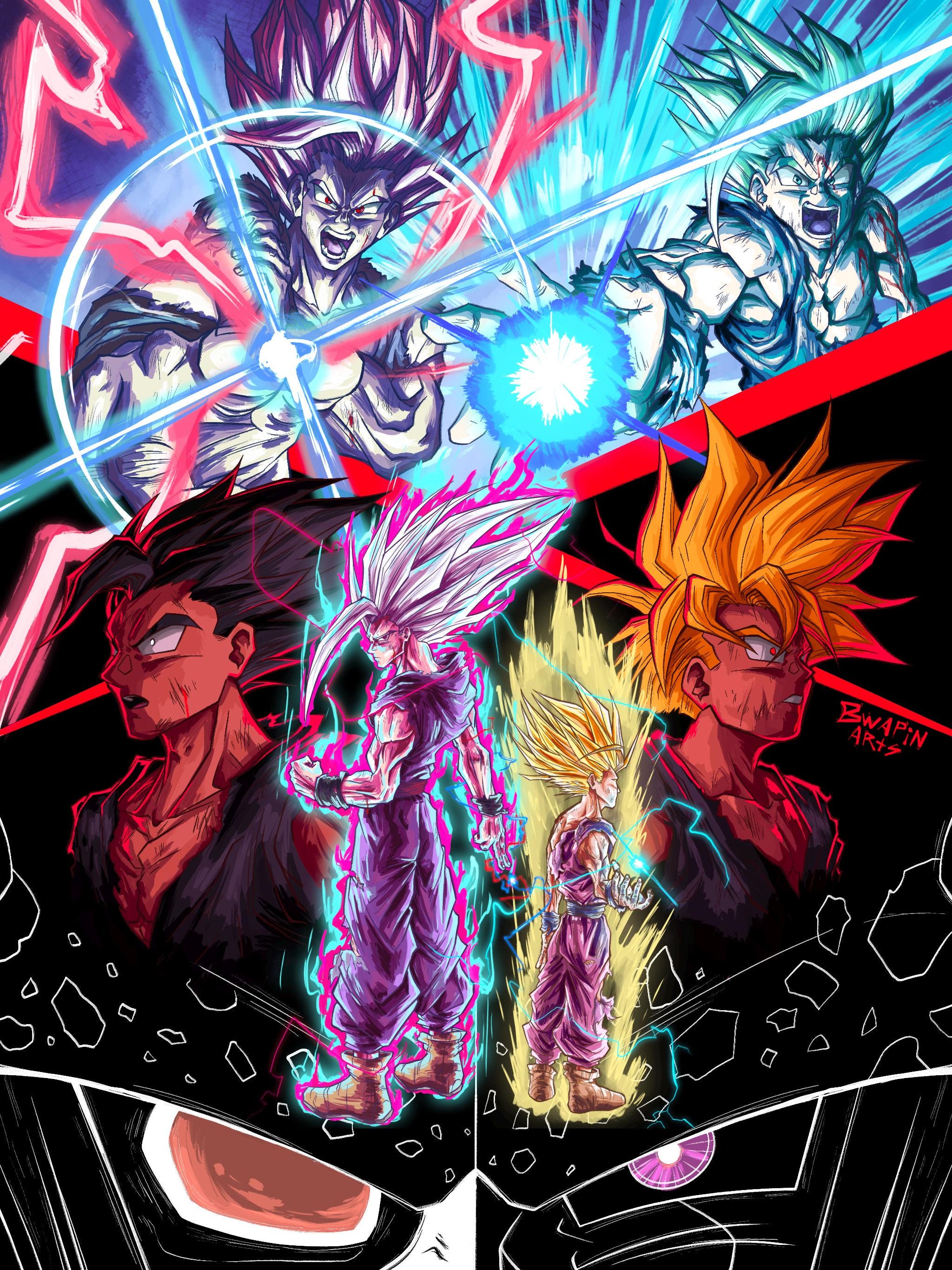 Dragon ball z poster - Etsy 日本