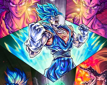 1989年 ドラゴンボールZ 段ボールポスター オリジナル スペイン製