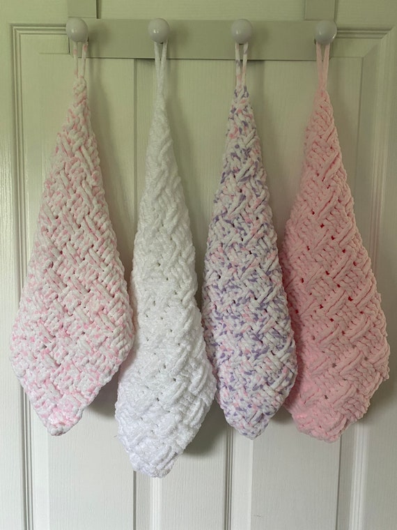 Super Soft Crochet Baby Comforter Baby Dummy Blanket Soother Etsy UK