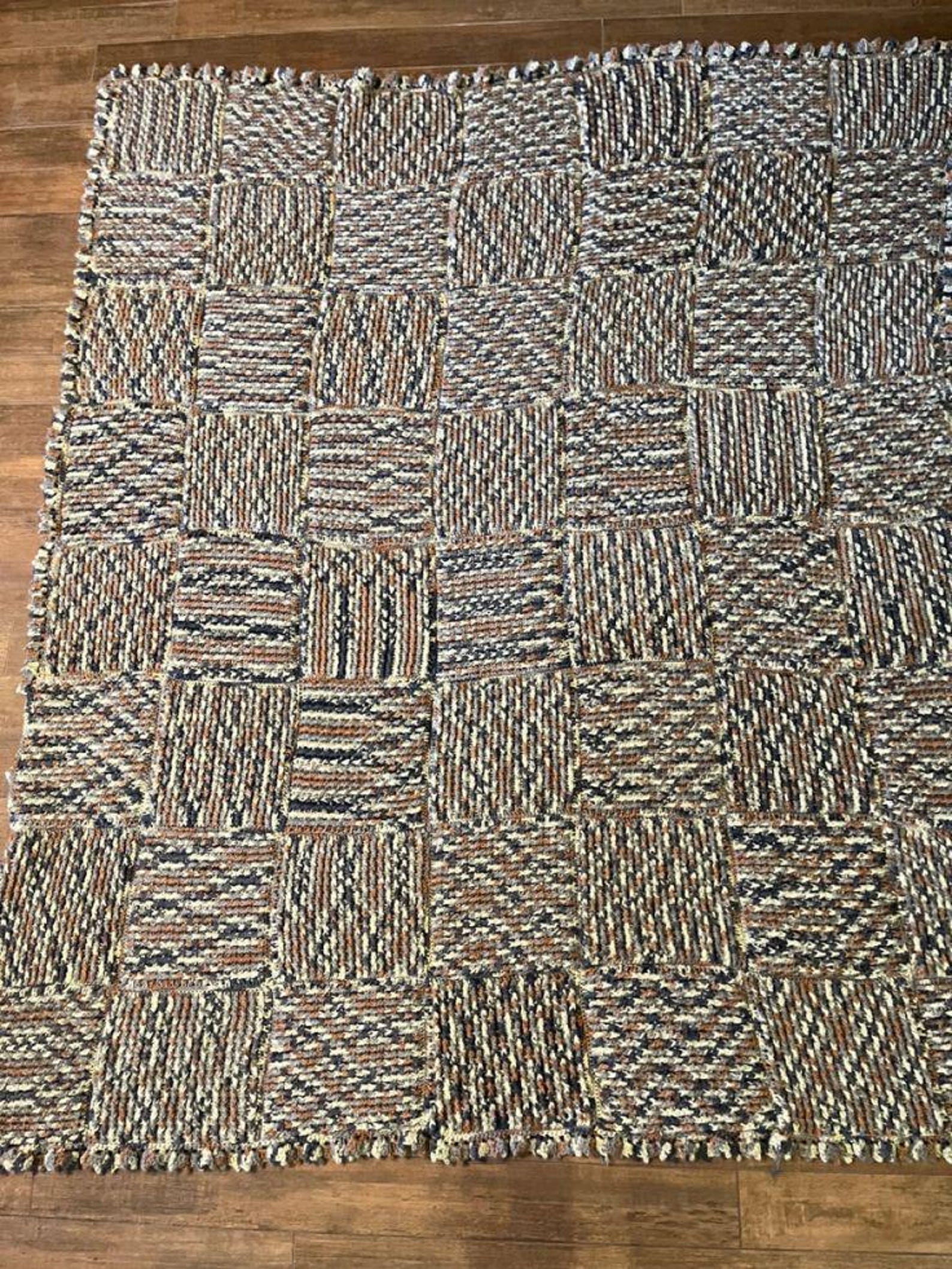 The Woven Traveler Afghan Crochet Pattern | Raised Rib Texture | Easy ...