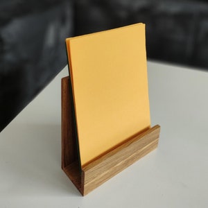 Espositore per volantini e brochure A5 in legno/porta volantini formato A5 verticale e orizzontale