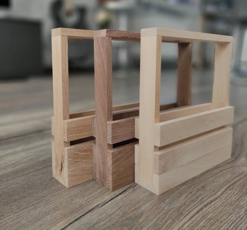Holz-Serviettenhalter Mit Baum-des-Lebens-Muster – Stylischer Tisch-Organizer Für Küche & Wohnzimmer