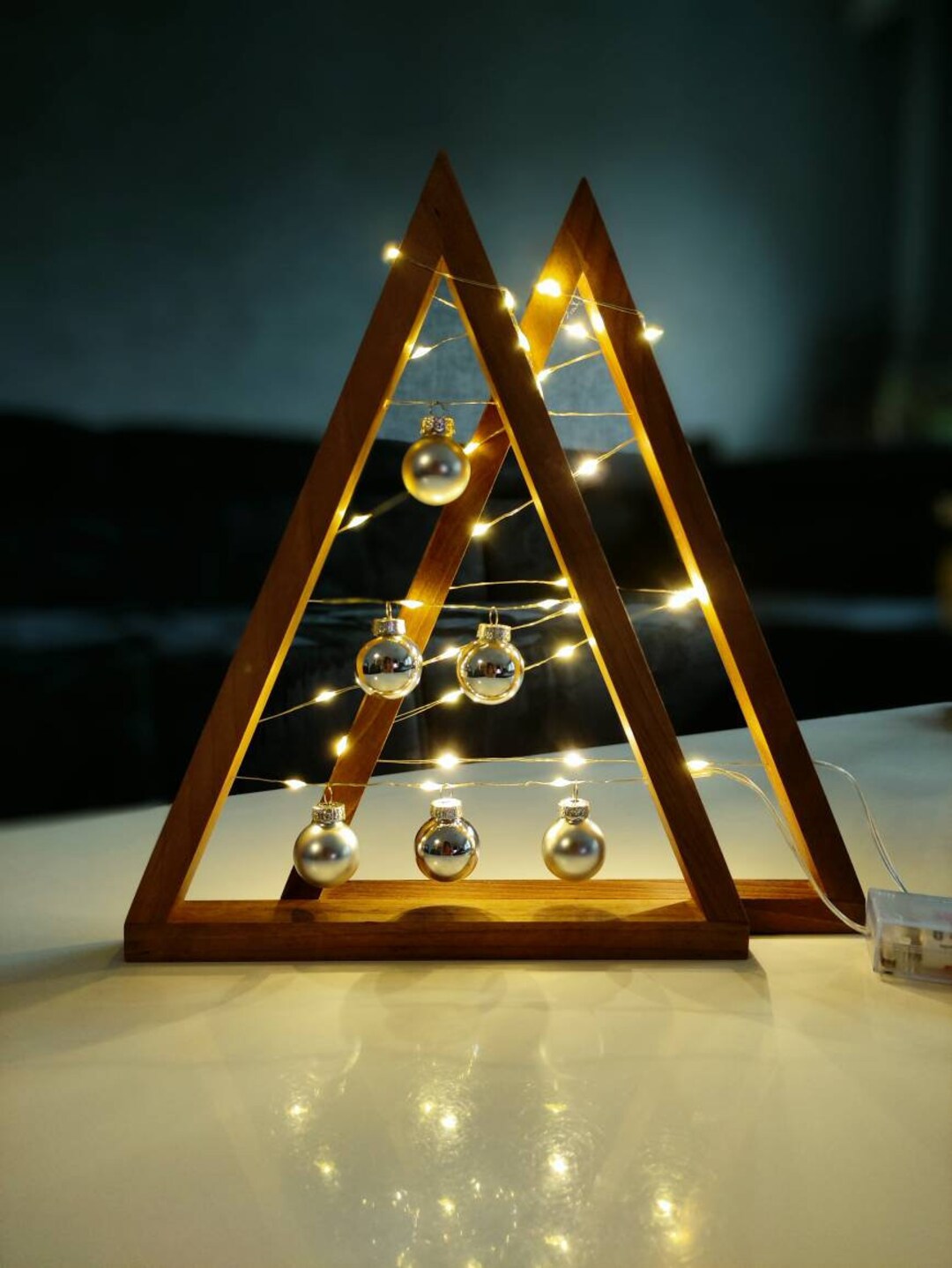 72 Décorations De Noël En Bois - Flocons De Neige à Peindre - DIY Sapin