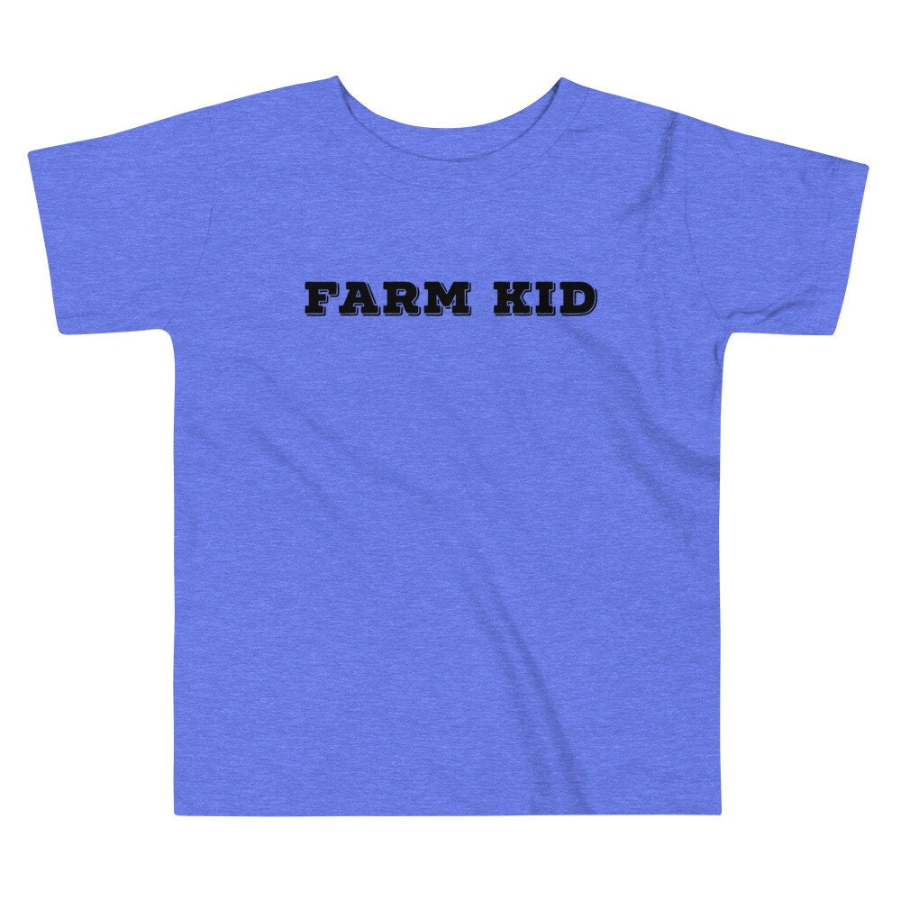 Farm Kid Toddler Tshirt farm kid country kid farm life Etsy