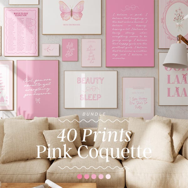 Pink Home Decor - Etsy