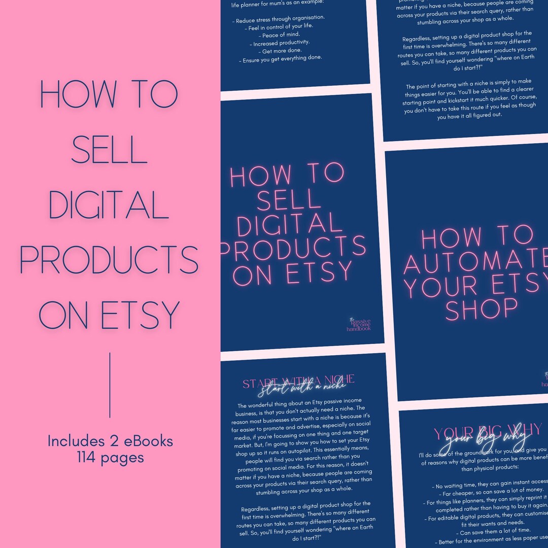 How to Sell Digital Products on Etsy // Printables to Sell Online