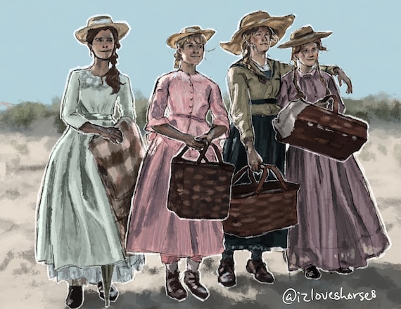 Little Women: the March Girls (jo, Amy, Meg, and Beth) 5"7" Print | Louisa May Alcott, Classic Literature - Etsy Little Women: the March Girls (jo, Amy, Meg, and Beth) 5"7" Print | Louisa May Alcott, Classic Literature - Etsy