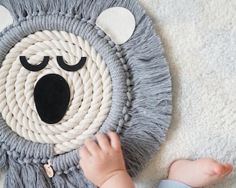 Boho Koala Animal Wall Hanging | Little Wild One | Nursery Decor - Children's Decor - Kid's Decor | Australiana