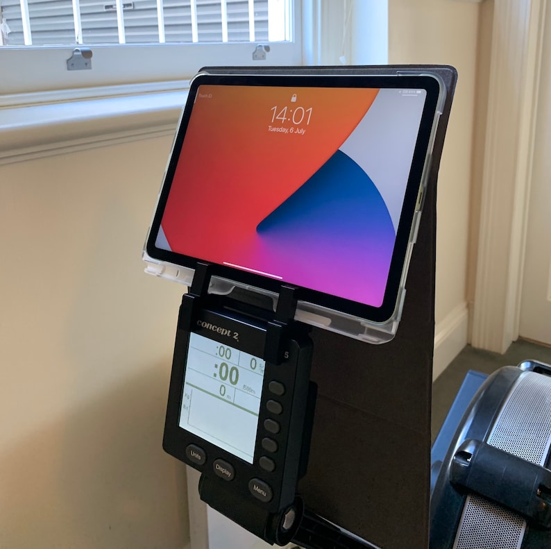 Concept 2 Rowing Tablet Holder Rowing Accessories Ipad Etsy