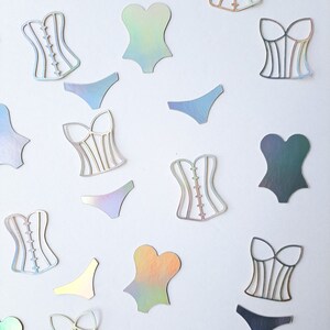 Lingerie Party Confetti, Disco Bachelorette, Lingerie Shower Decorations, Nashville Bachelorette, Bridal Shower Confetti, Boob Confetti