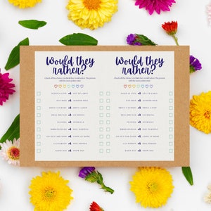 Printable Lesbian Bridal Shower Games, Printable LGBTQ Wedding Shower ...
