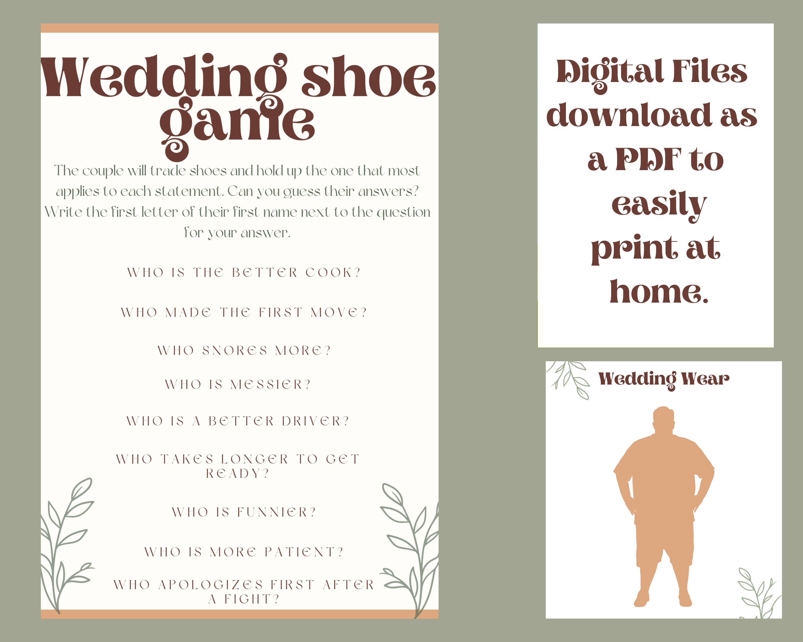Printable Boho Lesbian Bridal Shower Games Printable LGBTQ - Etsy