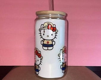 Verre Hello Kitty x Bad Bunny