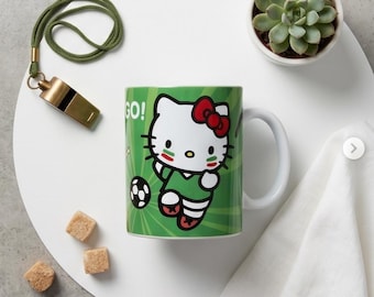 Meet our new Hello Kitty soccer mug