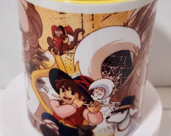 Nobody's Boy Remi/Remi el niño de nadie.#Anime Remi and Friends tasse à café