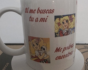Mug Candy-Candy (anime). Mug à café par sublimation.