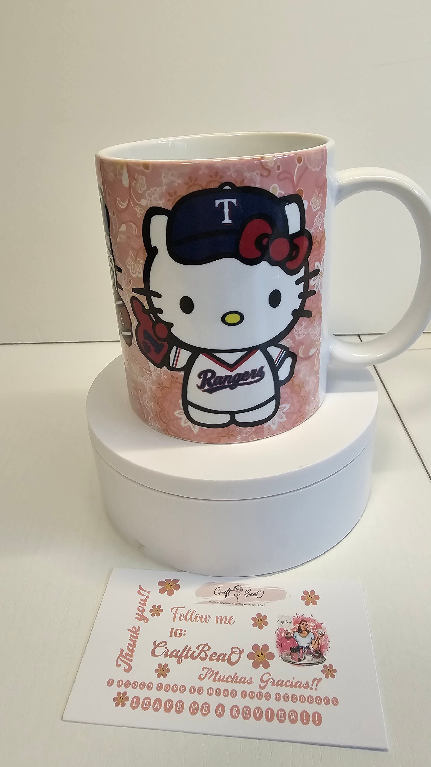 Nba Mavs Hello Kitty 12oz or 15oz Dalla-mavericks Hello Kitty