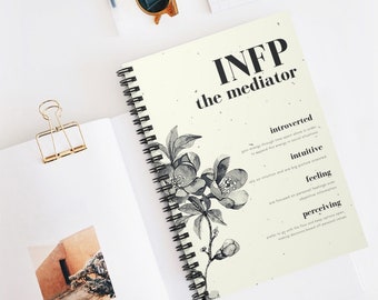 INFP The Mediator Spiral Notebook