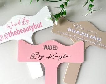 Wax prop, brazilian wax prop, advertising tool, beauty tech props, beauty technician gift, salon signs