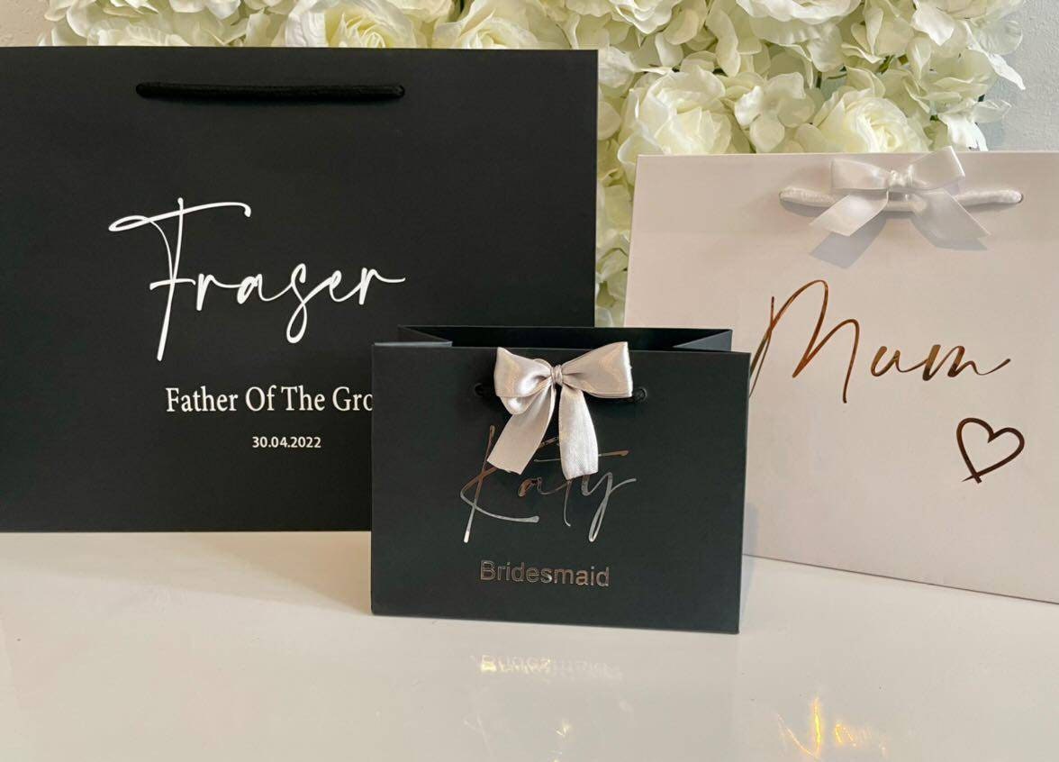 Bridesmaid Gift Bag - Etsy Uk