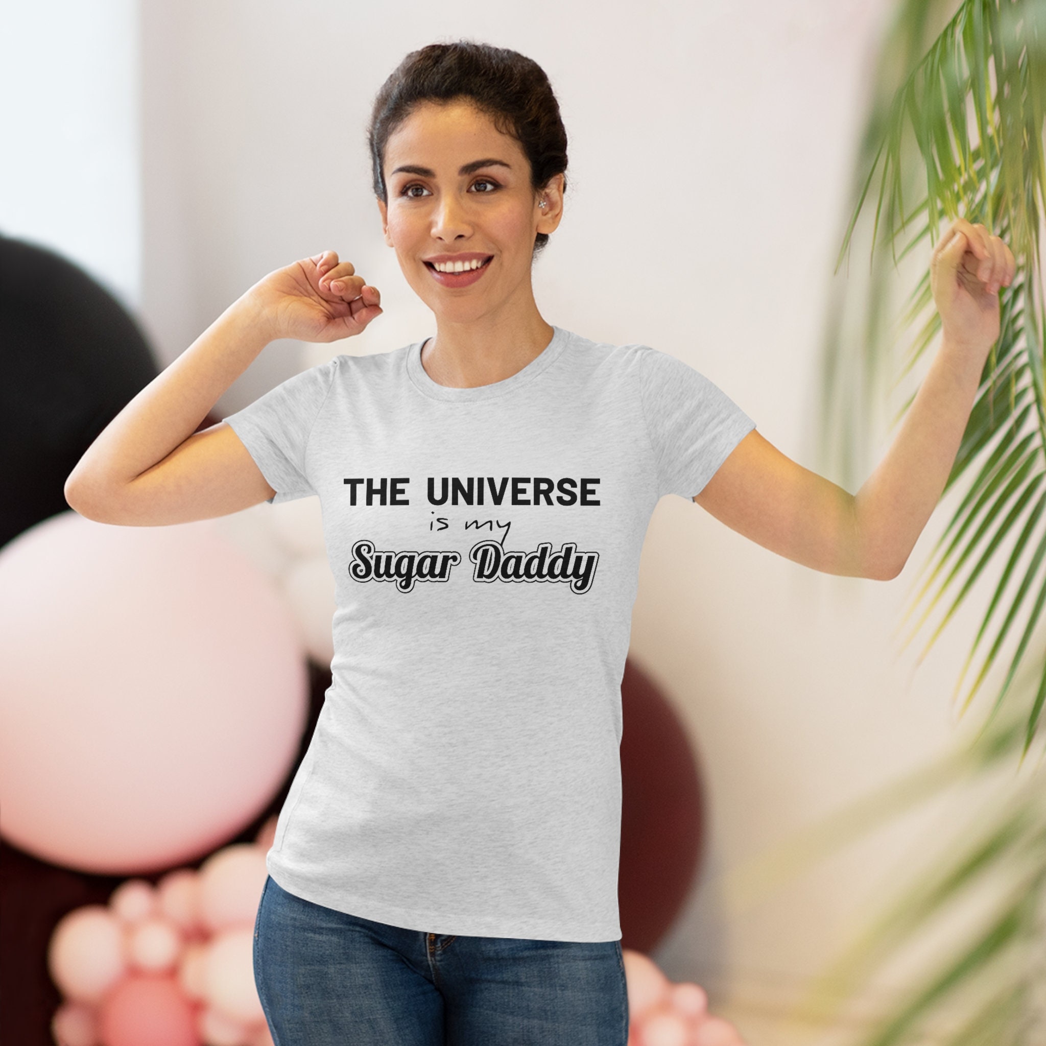 Universe Is My Sugar Daddy Women's Triblend Tee