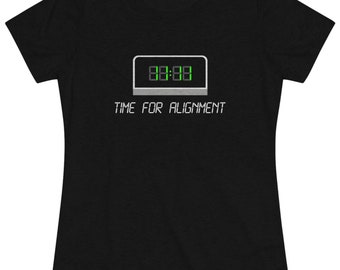 Time for Alignment - Women&#39;s Triblend Tee