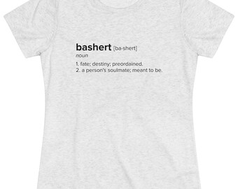 Bashert Definition Women's Triblend