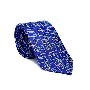 luxury Navy silk soft necktie for men| Men accessory | christmas Gift for Him | gift with gift box | made in Italy | ties for wedding