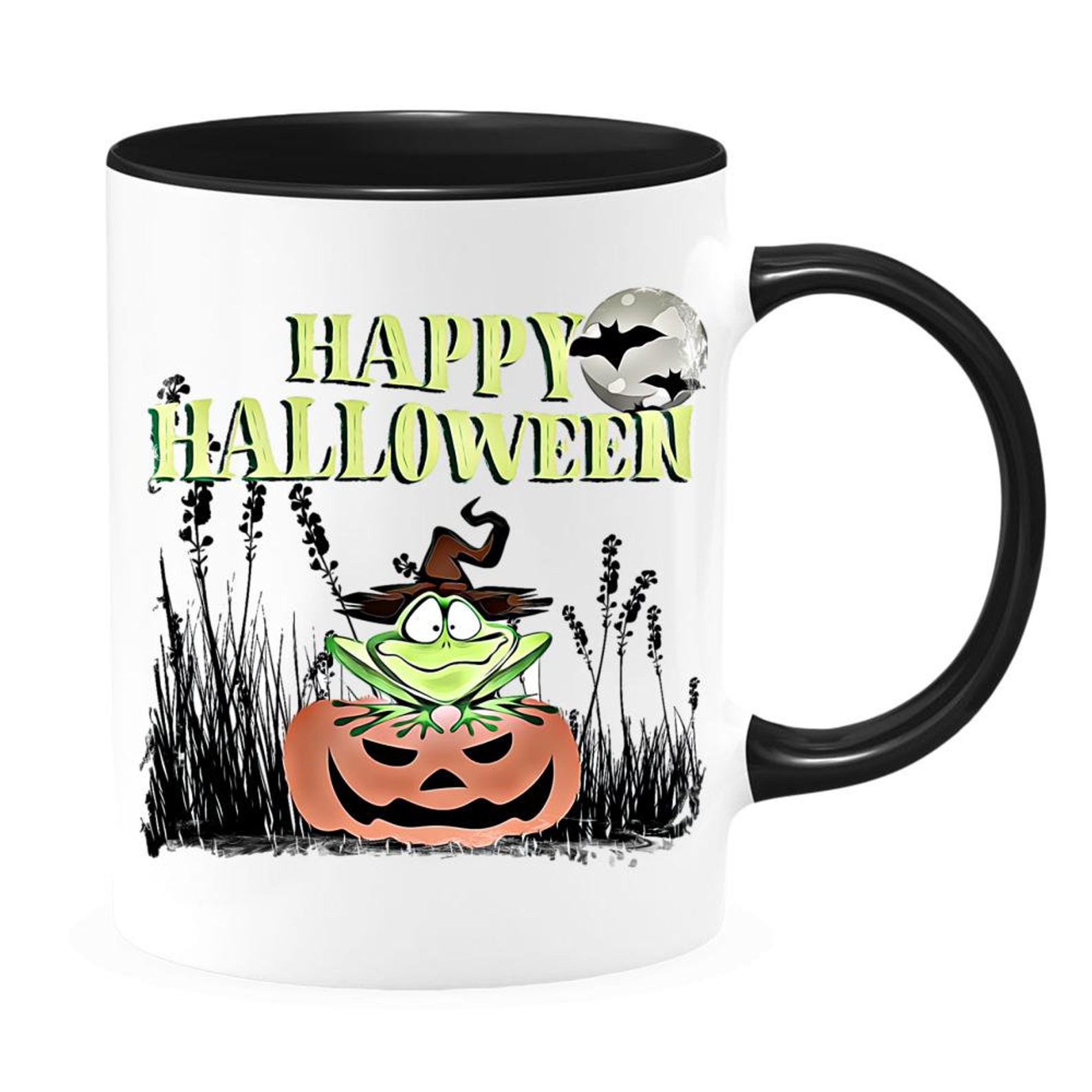 Happy Halloween 11oz Coffee Mug Spooky Mug Halloween Gift Etsy