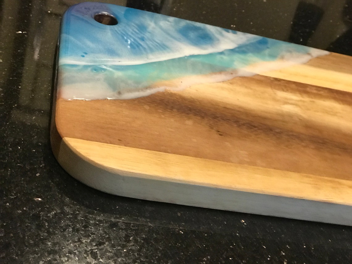 Personalized Epoxy Resin Serving/Cutting/Charcuterie Board Etsy
