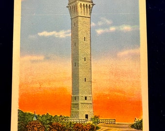 Antique postcard, Antique Massachusetts