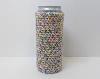 Gehaakt Blik Gezellig voor Slank Blik/Fles -- Blossomopolis