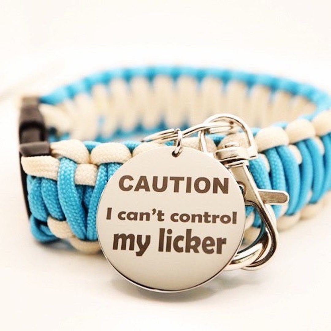 Can't Hold My Licker Funny Dog Tag