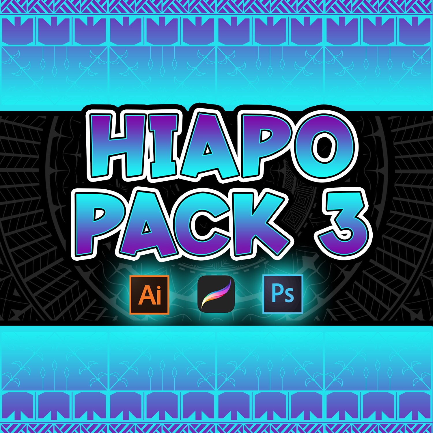 Niue Hiapo Pattern Design Pack 3 Etsy