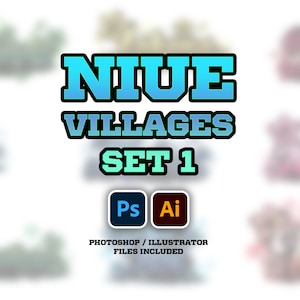 Niue Village Set 1