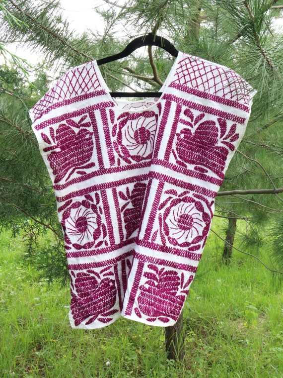 Blusas Bordadas De Tuxtepec Oaxaca Blusa Palmita: Huipil Bordado