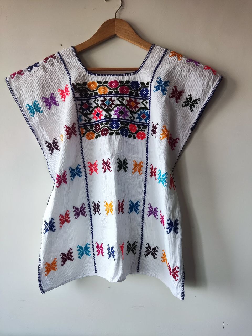 Blusas Tipicas Blusas Bordadas Con Mariposas Guerrero Blusas De