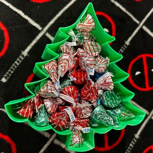 Christmas Tree Candy Dish