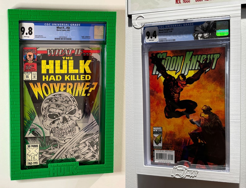New Themed CGC/CBCS Graded Comic Book Wall Frame UV Stabilized Etsy