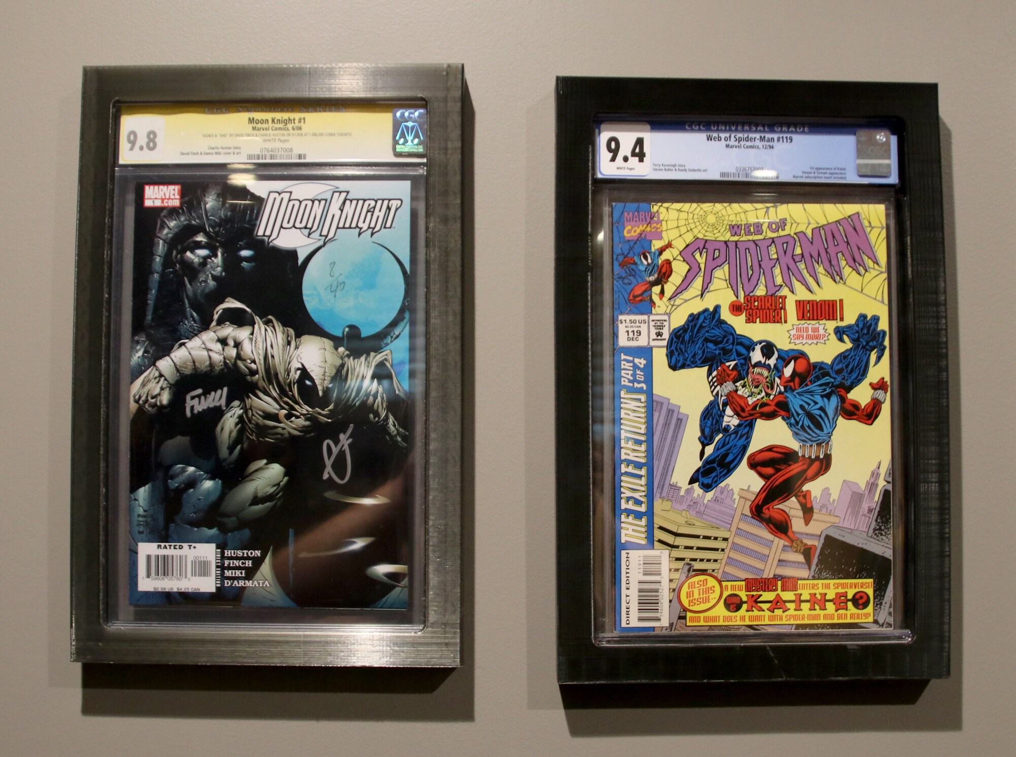 CGC/CBCS Graded Comic Book Wall Frame Etsy