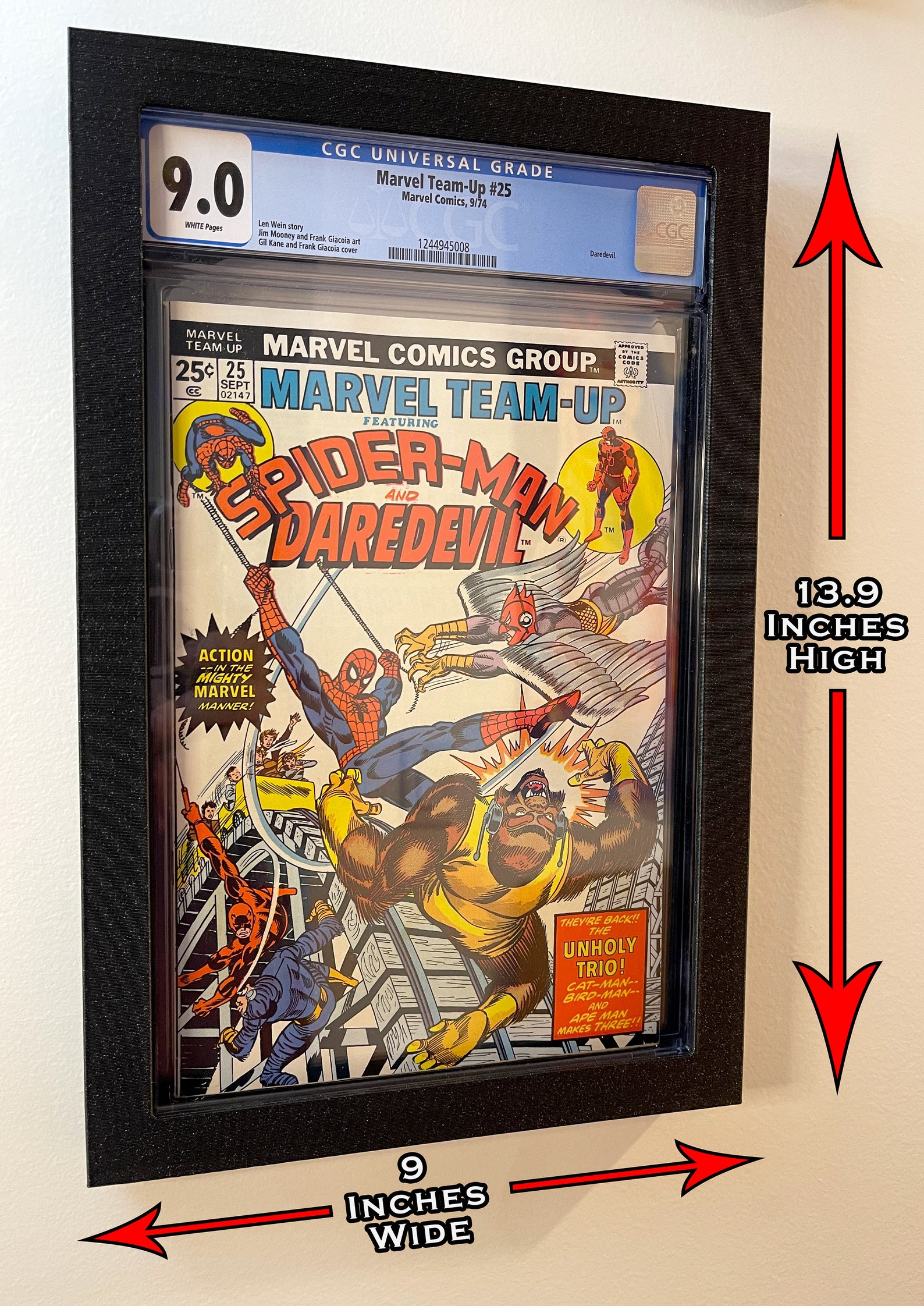 CGC/CBCS Graded Comic Book Wall Frame - Etsy