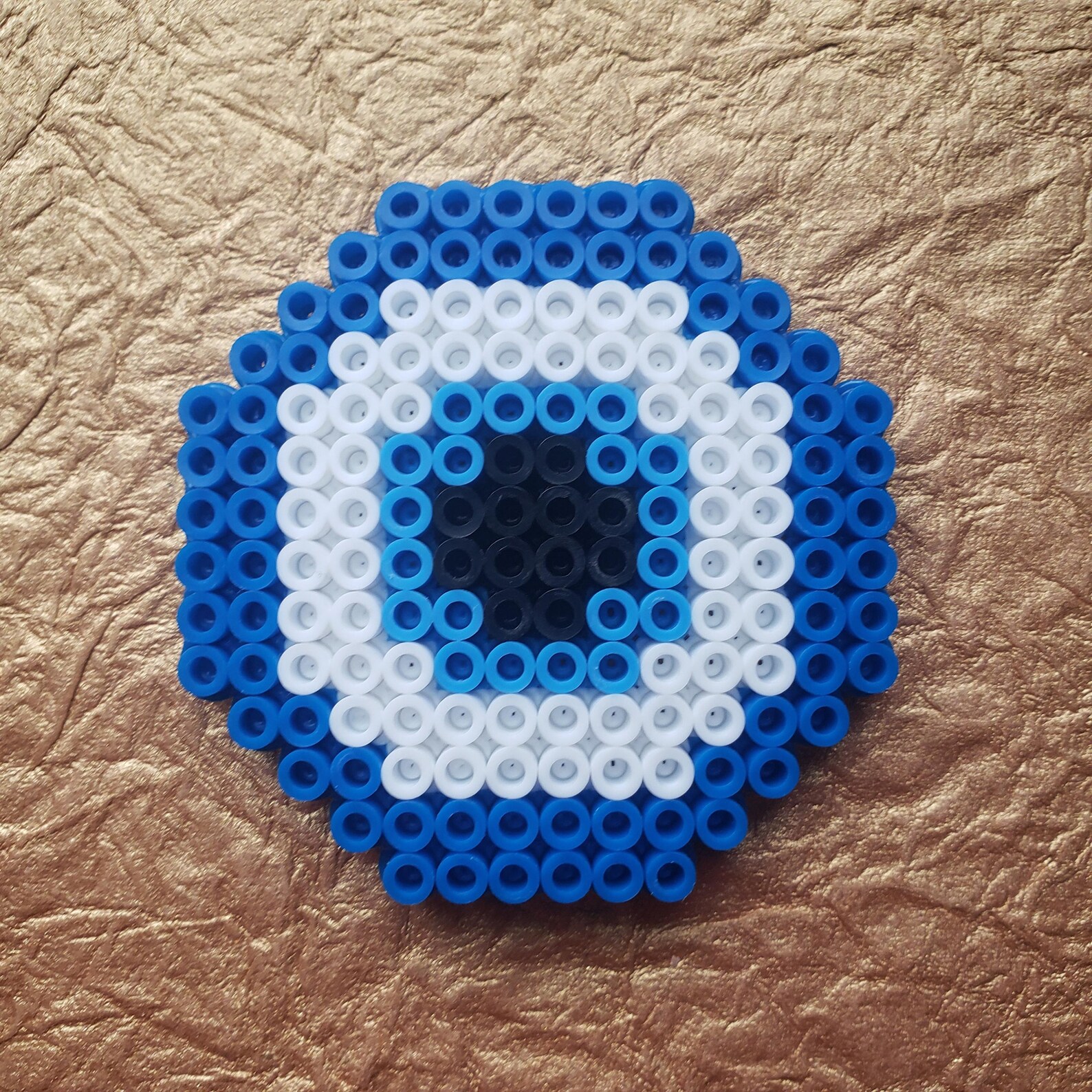 Evil Eye Perler Bead Nazar Eye Decor Etsy