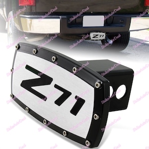 Elite Automotive for Chevrolet Chevy Z71 hitch cover cap 2&quot; trailer tow receiver with allen bolt design