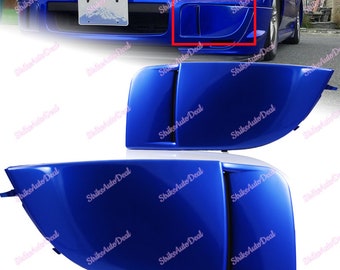 For 2004 - 2005 Subaru Impreza WRX STi Blue Fog Light Lamp Bumper Bezel Cover Cap
