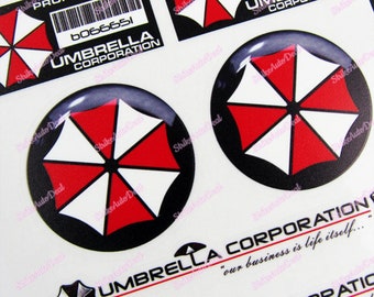 New For Umbrella Corp. Resident Evil Car Reflective Decal Sticker Window Vinyl